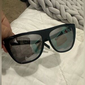 Saint Laurent Black/Grey Mirrored Sunglasses